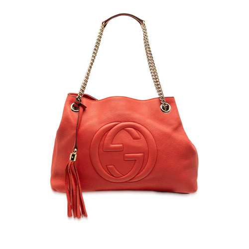 Gucci i So Chain Shoulder Bag Handbag 308982 Leather r18_0702