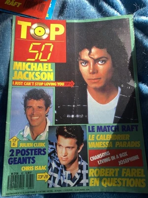 MAGAZINE TOP 50 COMPLET AVE Le PosterMICHAEL JACKSON CHRIS ISAAC Vanessa Paradis - Photo 1/2