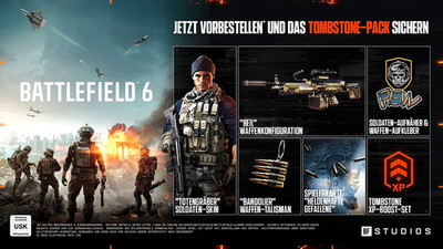 Battlefield 6 Pre-Order Bonus DLC EU PlayStation PS5 Key