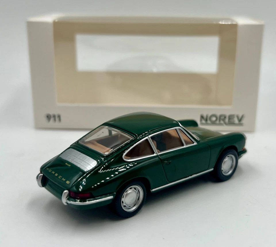 Porsche 911 1969 Vert Irlandais Jet-car 1/43 NOREV Neuf Emballage d'origine - Photo 3/3
