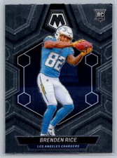 Brenden Rice 2024 Panini Mosaic FOOTBALL #399 Los Angeles Chargers RC