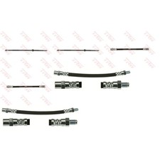 6xTRW BREMSSCHLAUCH VORNE+HINTEN passend für BMW Z3 E36 ROADSTER COUPE 95-2002