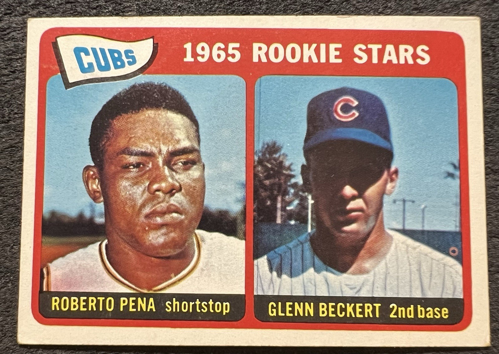 Cubs 1965 Rookie Stars #549 Baseball Cards 1965 Topps trading card — raw and PSA graded price guide