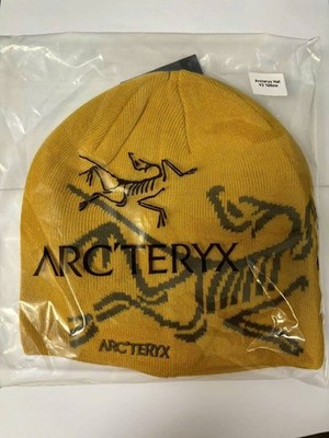 Arc'teryx Yellow Bird Head Toque Beanie – Wool Winter Hat NWT