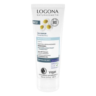 Pur Kamille + Probiotika - Waschgel 100ml | LOGONA