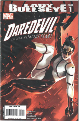 Lady Bullseye Daredevil 111 115 Complete Set Ebay 