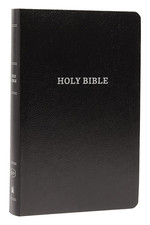 KJV Holy Bible: Gift and Award, Black Leather-Look, Red Letter, Comfort Print: K