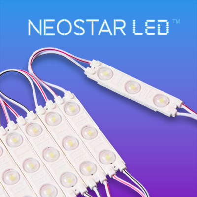 Cool White NeoStar Professional LEDs for Signage, Displays, Ambient Lighting 12V