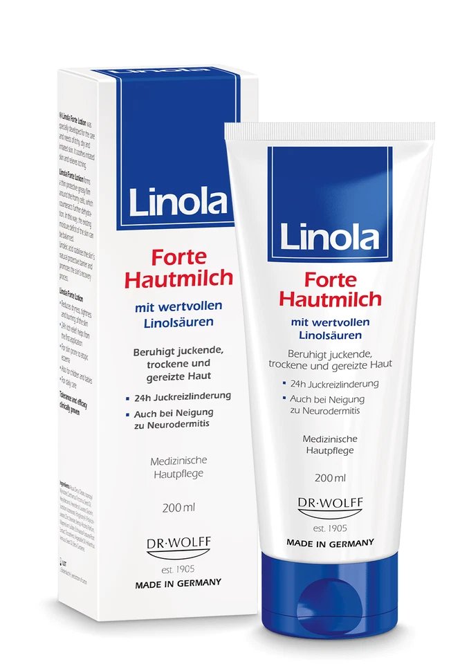 Linola Forte Hautmilch, 200ml, PZN 17628582