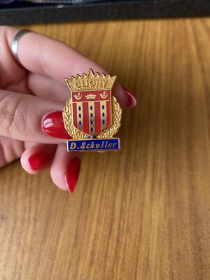 Pins Brosche Clichy D.Schuller 30x20 MM GS