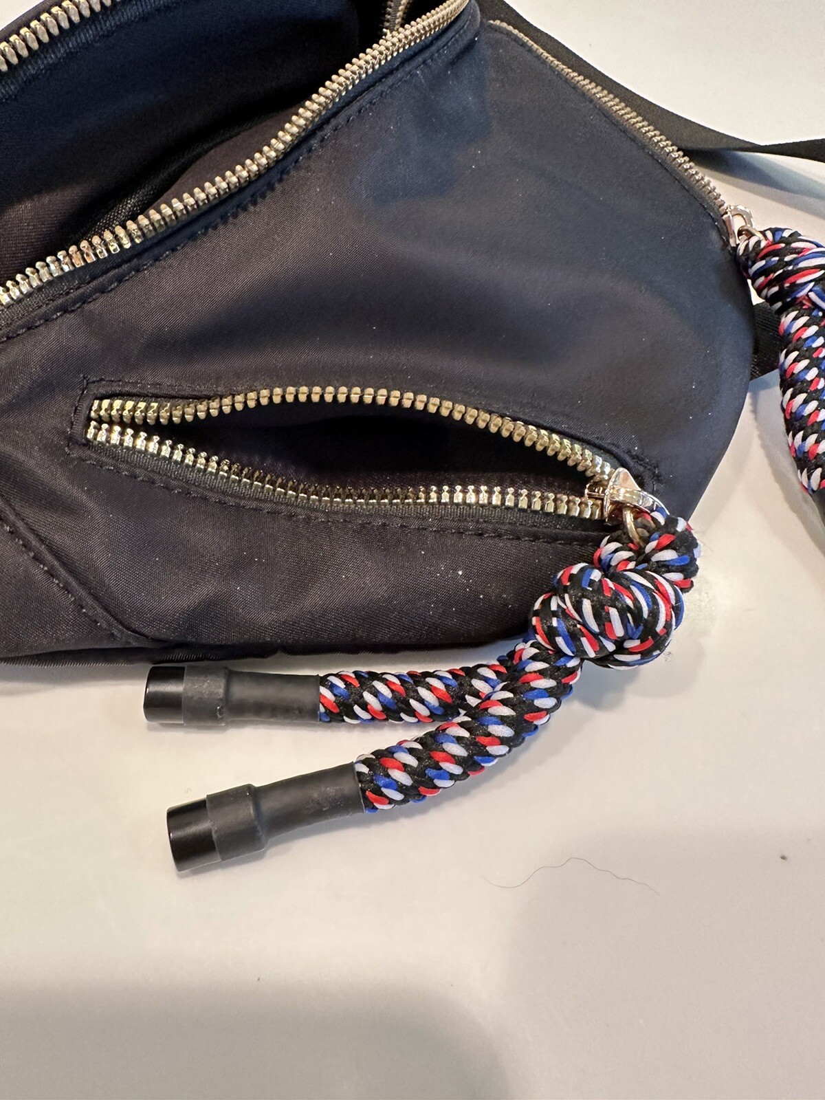 LIKE DREAMS Basic Polyurethane Fannypack Black  3… - image 3