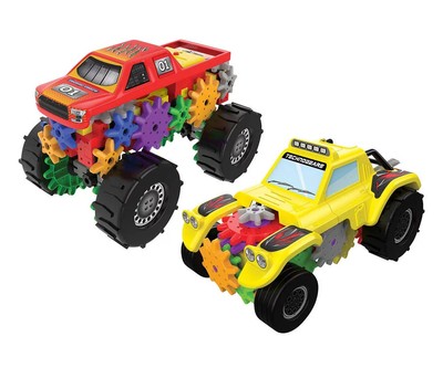 The Learning Journey Techno Gears Monster Truck and Off Road Racer 2 Pack