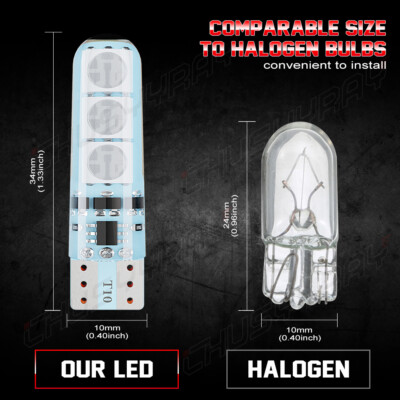 For Kawasaki Z125 PRO KRT RGB LED Headlight Pilot Park Lights T10