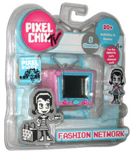 Pixel Chix Fashion Network TV Interactive Electronic Handheld Game 2007 Mattel