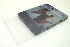 10x XBOX ONE CIB GAME BLU-RAY STEELBOOK G2 - CLEAR PROTECTIVE BOX PROTECTOR CASE