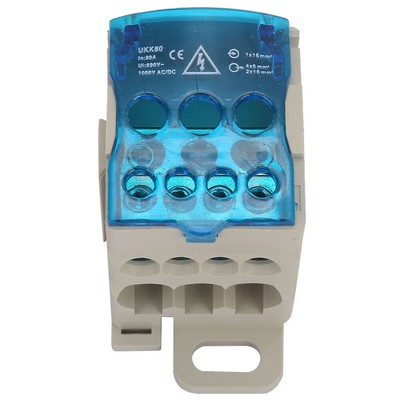 Din Rail Terminal Block Distribution Box Wire Connector Power Junction Box.