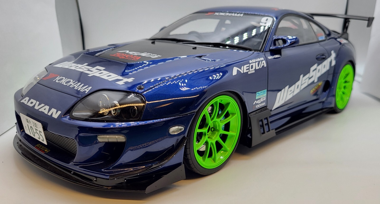 Ignition model 1/12 Toyota Supra JZA80 RZ Orido-Street Blue | eBay