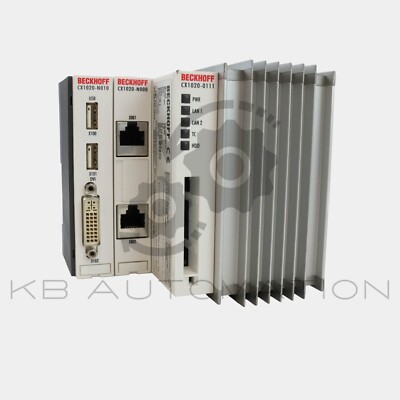 Beckhoff CX1020-0111 CPU module, DVI/USB, Windows Embedded CE 6, TwinCAT 2 PLC