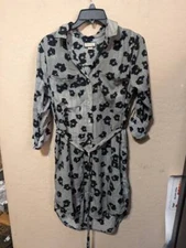 Anthropologie SM Ethereal by Paper Crane button front shirt Dress