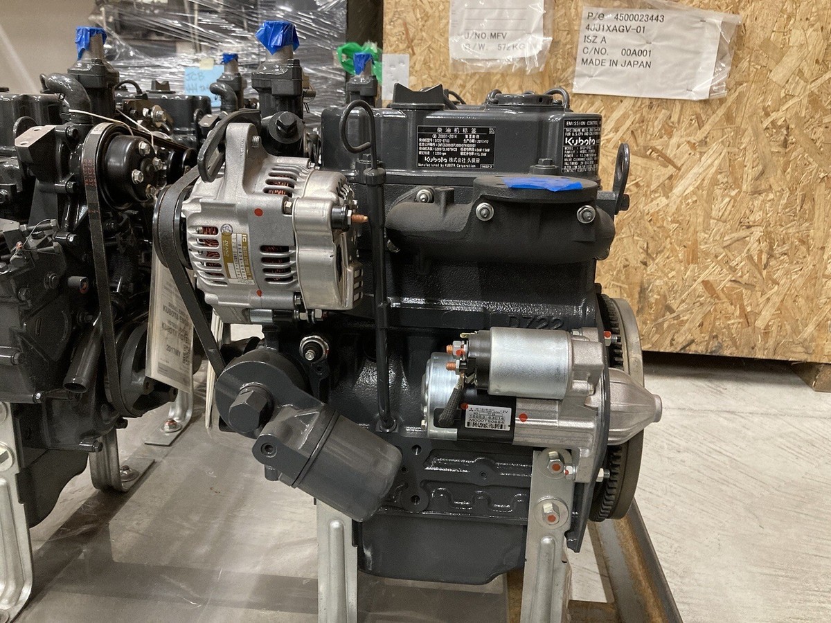 New Kubota D722-EF03 Complete Diesel Engine, 13.2kw New Kubota D722-EF03 Complete Diesel Engine, 13.2kw