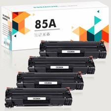4PK CE285A 85A Toner Cartridge for HP Laserjet Pro M1139 M1214 nfh P1102 Printer