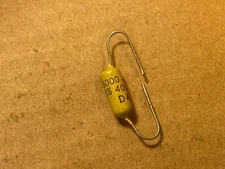NOS Vintage Mullard .015 uf 400v Mustard Capacitor Guaranteed (Qty Available)