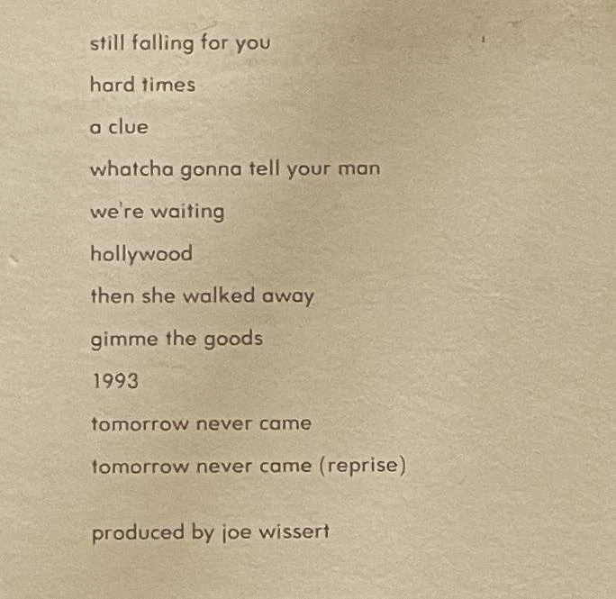 Boz Scaggs Down Two Then Left vinyl LP M (unplayed) Columbia (1977) - Image 4 of 4