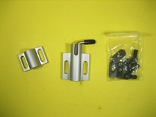 Aluminum Door Latch Spring Loaded Overall Length 3" x 1-1/2" W x 5/8" HT