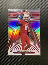 Marvin Harrison Jr 2024 Panini Rookies & Stars Longevity Red Holo #176 RC