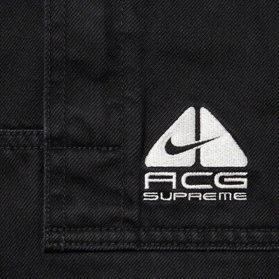 Supreme FW Nike ACG Belted Denim Pant Black L in Hand   eBay