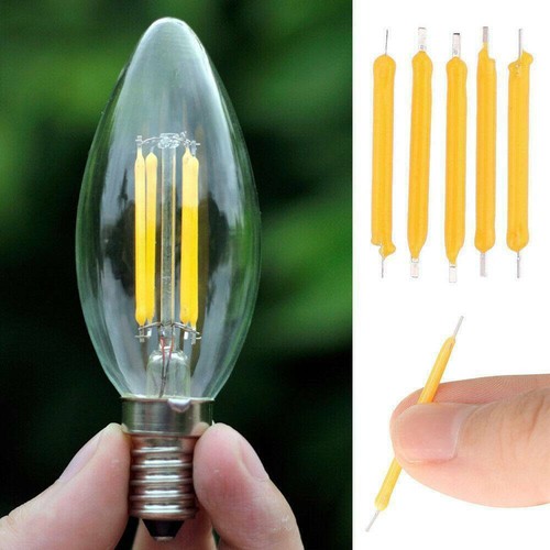 10Pcs LED COB Solar Power Filament Super Bright Bulbs Light Source Lighting US - Picture 2 of 12