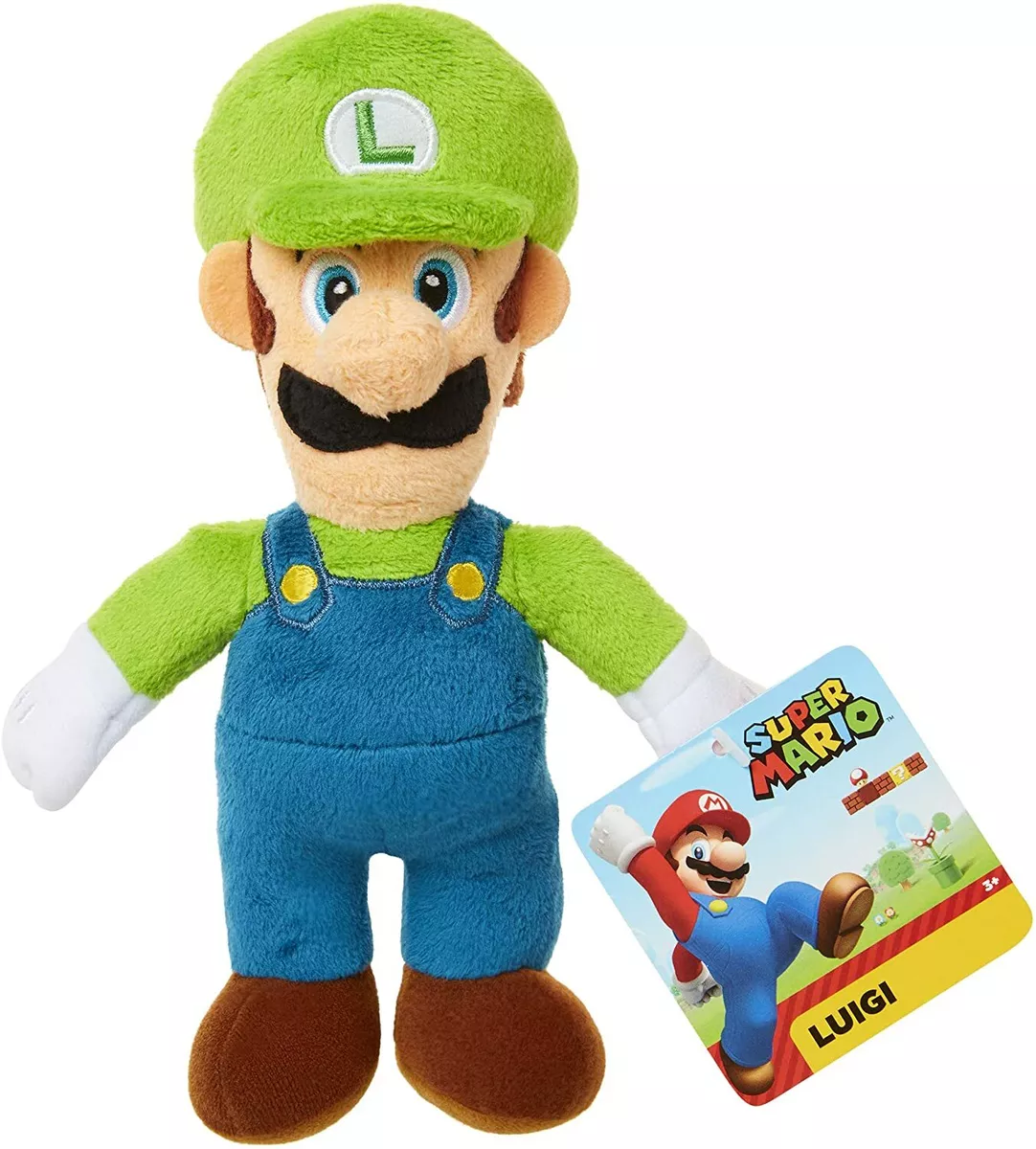 Mario sales plush luigi