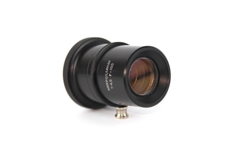 RARE Soviet Lens MICROPLANAR 1 : 4.5 F=100 Brand LOMO Mount M45 - Picture 8 of 11