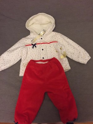 12 month snowsuit girl