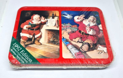 1992 Edition 2 Decks of Coca-Cola Nostalgia Playing Cards