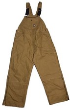 Berne Men  s Overalls Brown 44/30