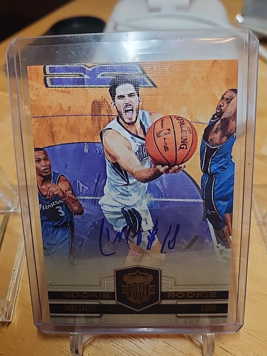 2009-10 COURT KINGS #148 OMRI CASSPI RC AUTO /649 NMT SACRAMENTO