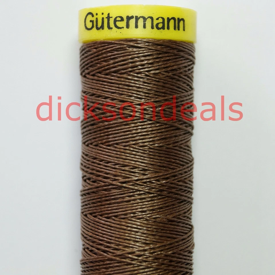 Gutermann Strong Linen Thread Sewing Repair Mending Leather Upholstery 50m Reel - Image 4 of 4