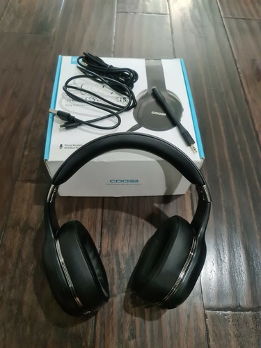 COOSII Bluetooth Wireless Headphones Foldable w/ Noise Cancelling Dual Mic P80C | eBay