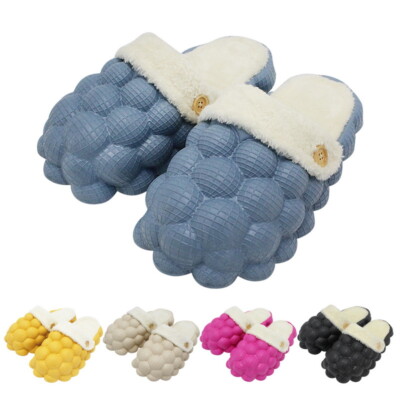 Massage bubble slides with fur Perfect Non-Slip and Waterproof and walk comfort