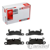 Ferodo Premier Fuse+ BremsbelÄGe Hinten Passend FüR Porsche 911 Boxster Cayenne