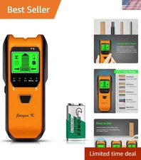 Safety-Centric Stud Finder with Multi-Detection Modes & Audio Alerts - Tangerine