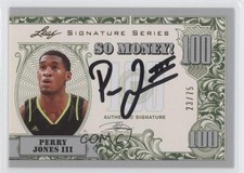 2012 Leaf Signature Series So Money! 23/75 Perry Jones III #SM-PJ3 Auto 9ih