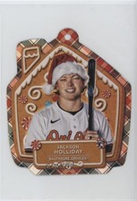2024 Topps Holiday Oversized Ornaments Die-Cuts Jackson Holliday #MLBO-4 4r7
