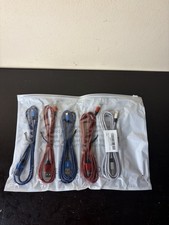 Lot Of 5 Fast Charging To USB iPhone Chargers Cables New