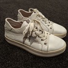 Alfie & Evie Plumber White And Silver Star Shoes 39 Sneakers