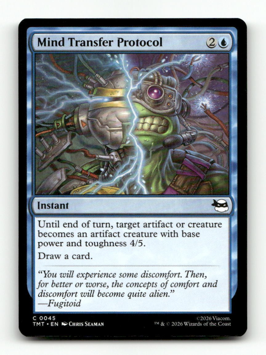 Mind Transfer Protocol 0045 Teenage Mutant Ninja Turtles MTG NM