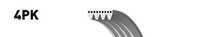 Gates Keilrippenriemen Micro-V® 4PK878