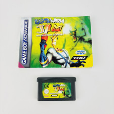 ebay® Auktion 377182828540 | Earthworm Jim Nintendo Gameboy Advance Spiel Modul GBA + Anleitung Manual Thumbnail of ebay® auction 377182828540 | Earthworm Jim Nintendo Gameboy Advance Spiel Modul GBA + Anleitung Manual