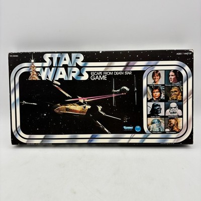 VINTAGE Star Wars Escape From Death Star COMPLETE Kenner 1977 Strategy War